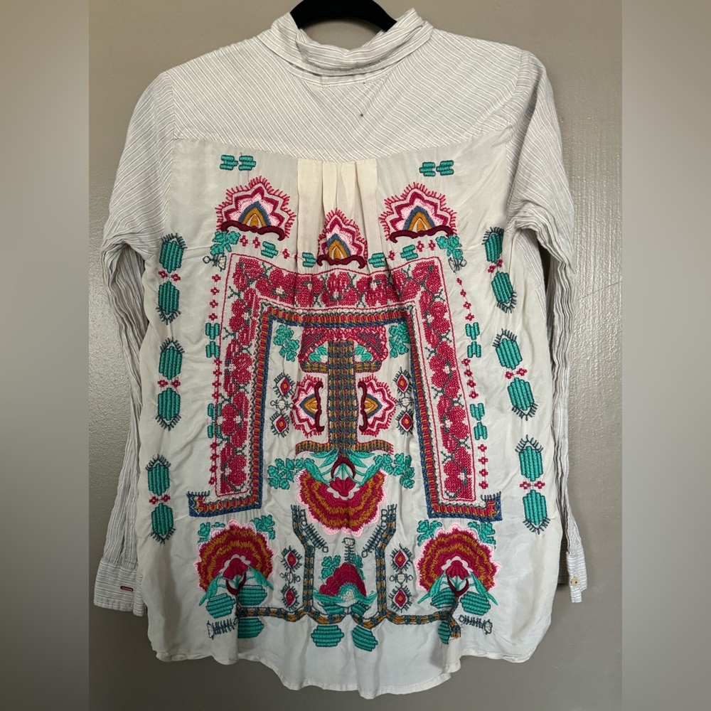 Johnny Was, 3jworkshop Button Up - image 1